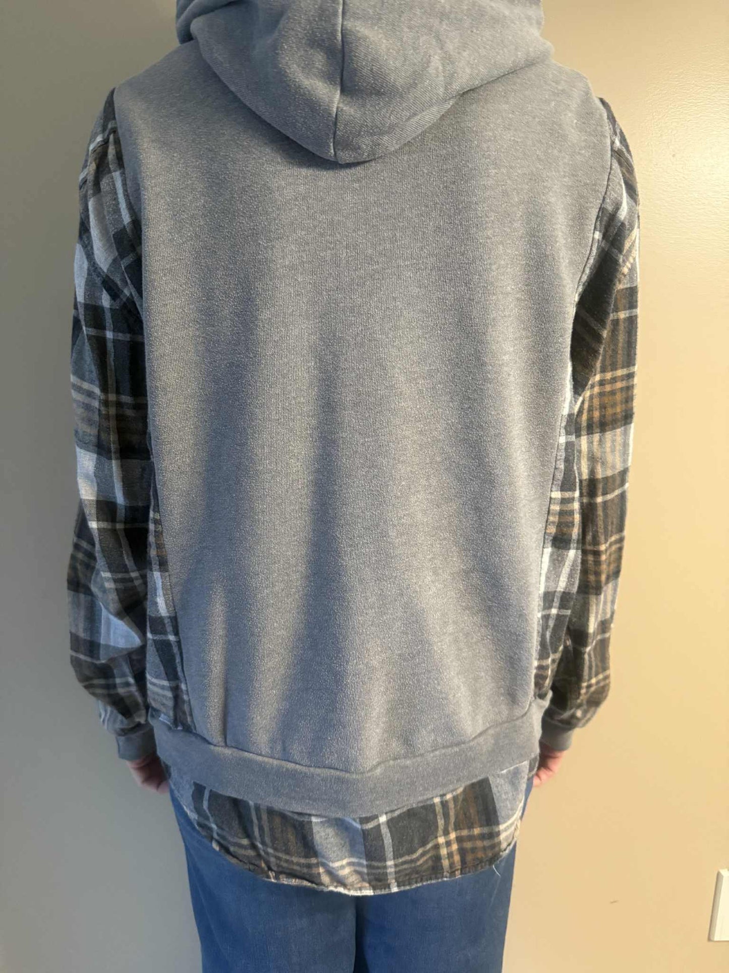 Upcycled Hoodie / Sweatshirt - Adopt (Large)