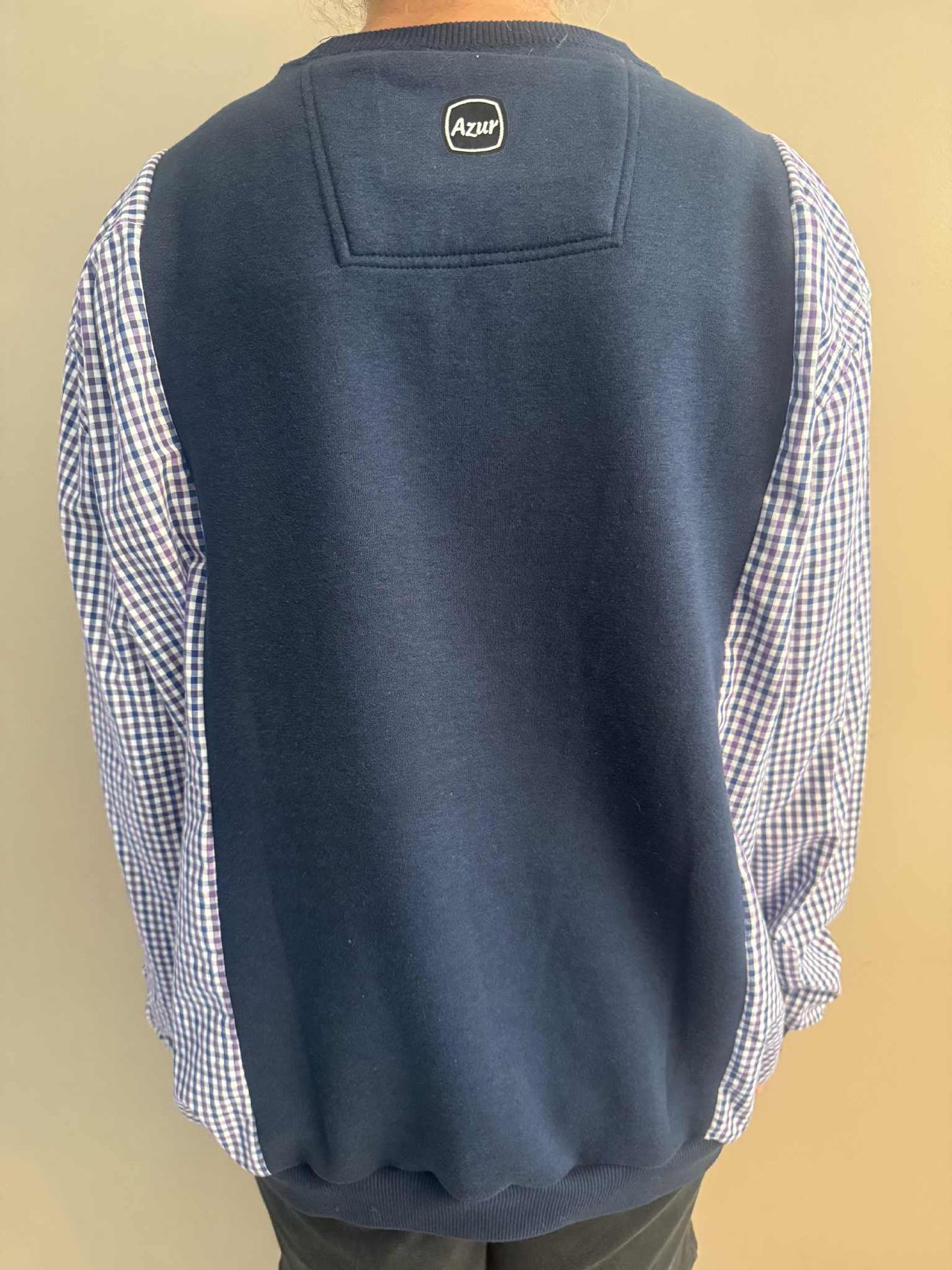 Upcycled Hoodie / Sweatshirt - Aloha (Large)