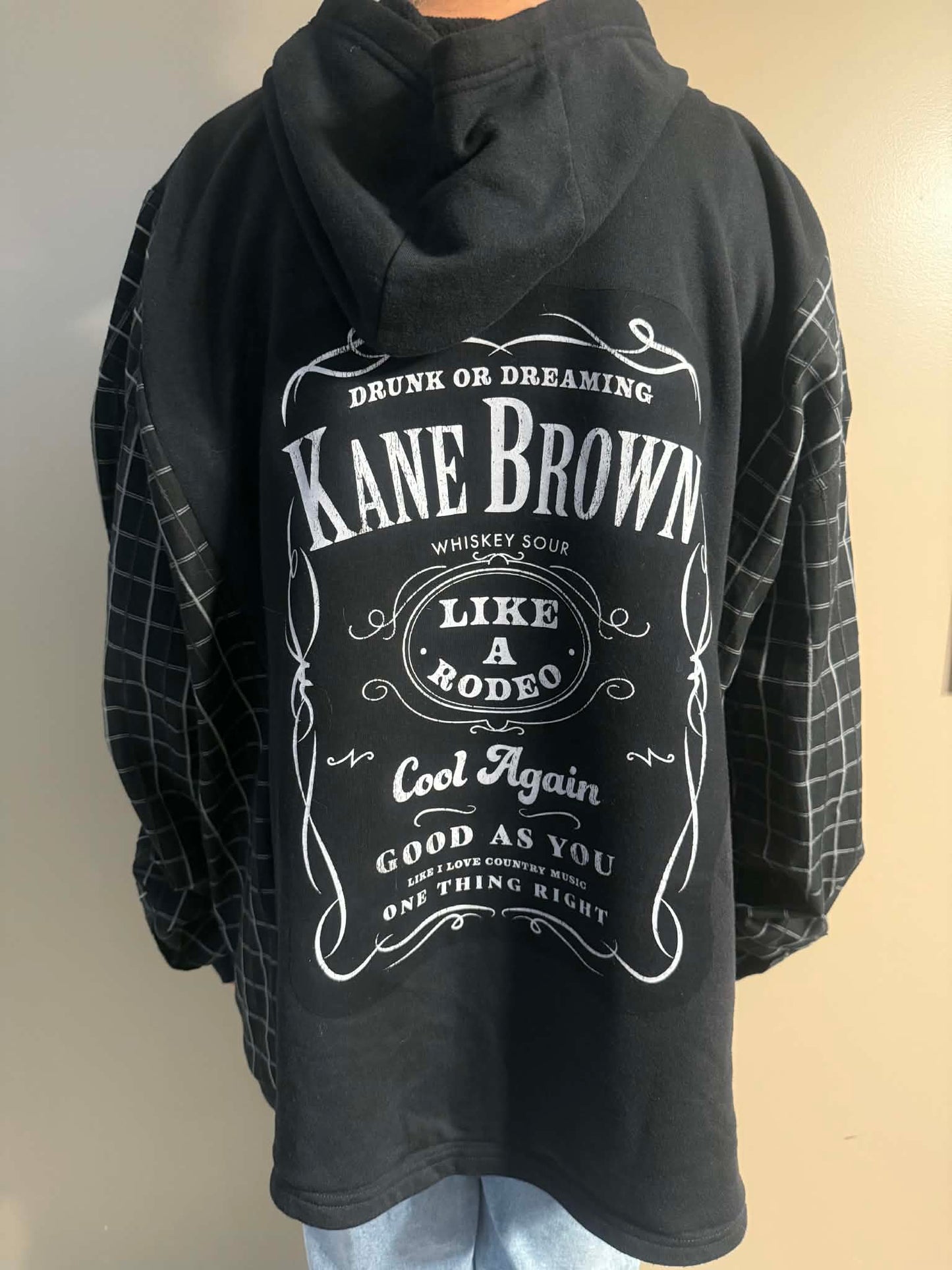 Upcycled Hoodie / Sweatshirt - Kane Brown (3XL)