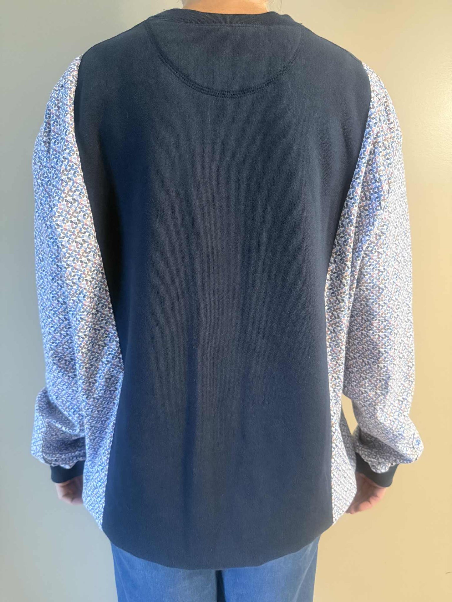 Upcycled Hoodie / Sweatshirt - Let it Be (XL)
