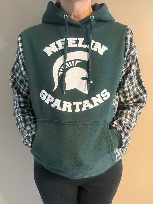 Upcycled Hoodie / Sweatshirt - Neelin (Small)