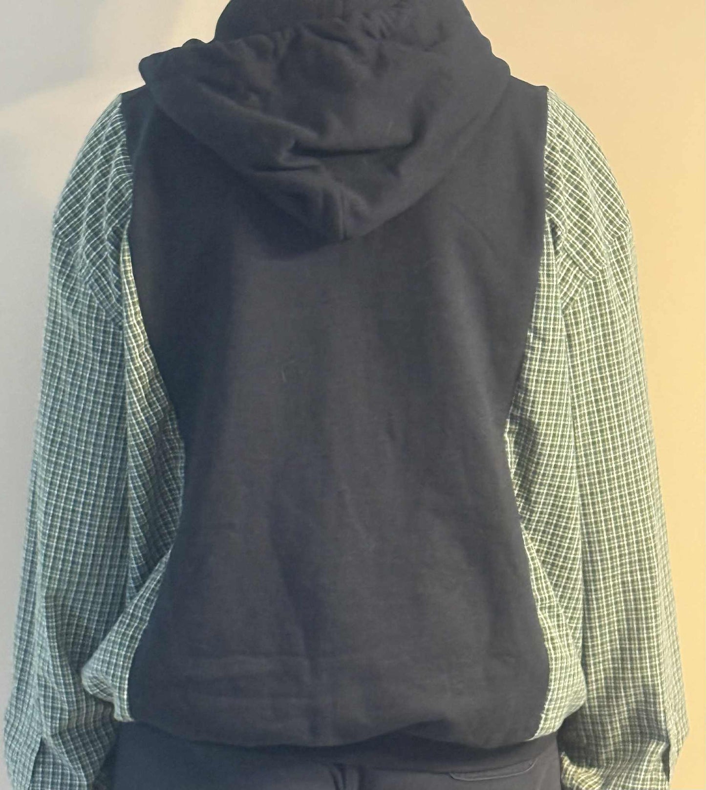 Upcycled Hoodie / Sweatshirt - Save the Turtles (Large)