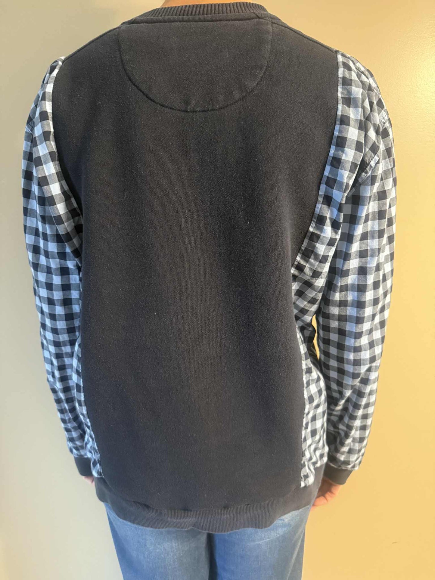 Upcycled Hoodie / Sweatshirt - Toronto Maple Leafs (Large)