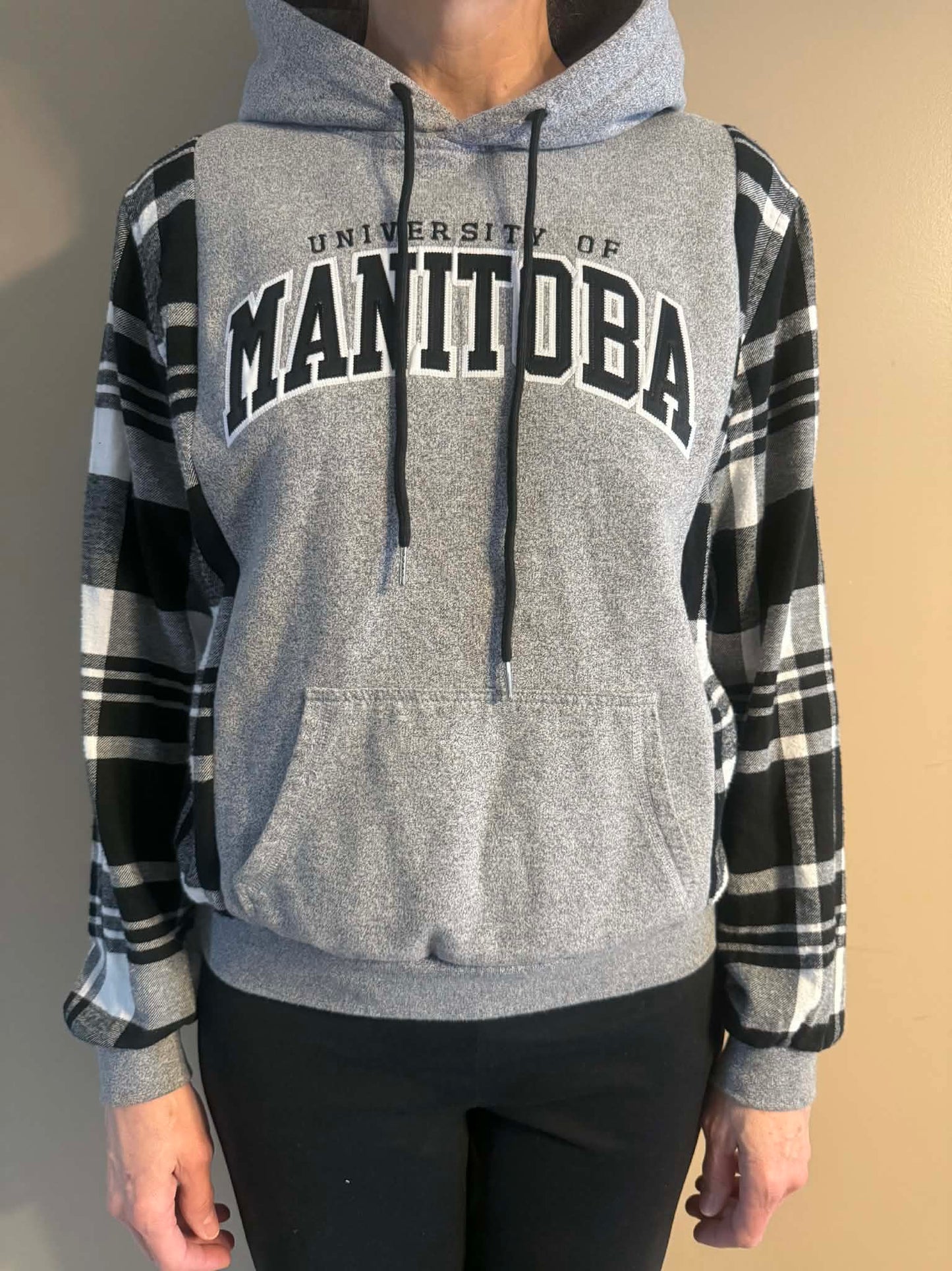 Upcycled Hoodie / Sweatshirt - U of M (Small)